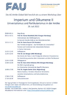 Zum Artikel "Conference July 2022"