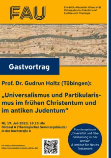 Zum Artikel "Guest lecture by Prof. Dr. Gudrun Holtz"